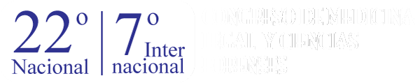 22 CONGRESO NACIONAL - 7 INTERNACIONAL DE MEDICINA LEGAL Y CIENCIAS FORENSES